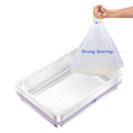 Filtre en acier inoxydable Cat Litter Box Détachable et ouvert Toilette Cat