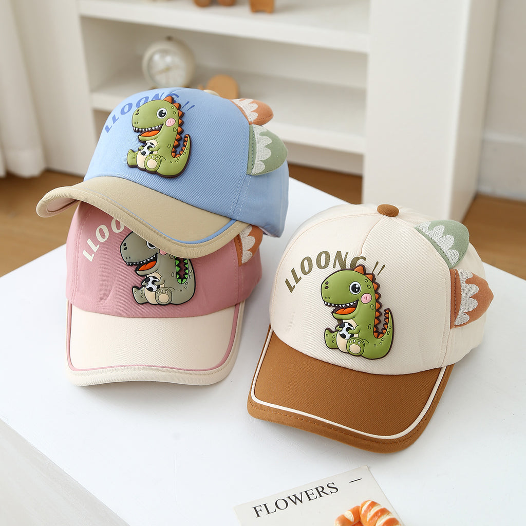 Football Cartoon Homme et Femme d'été Petit Casquette de baseball Dinosaure