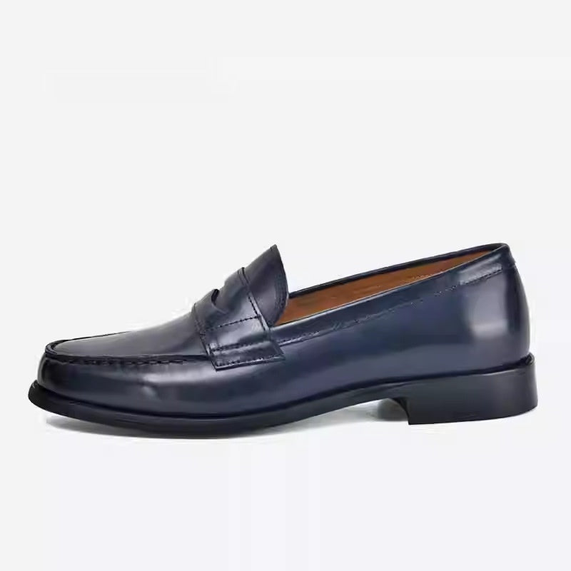 Chaussures de bateau pour hommes confortable style britannique