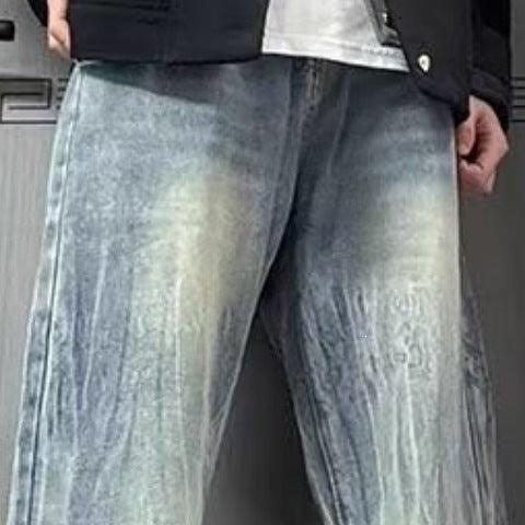 Pantalon casual à jambe droite pour hommes
