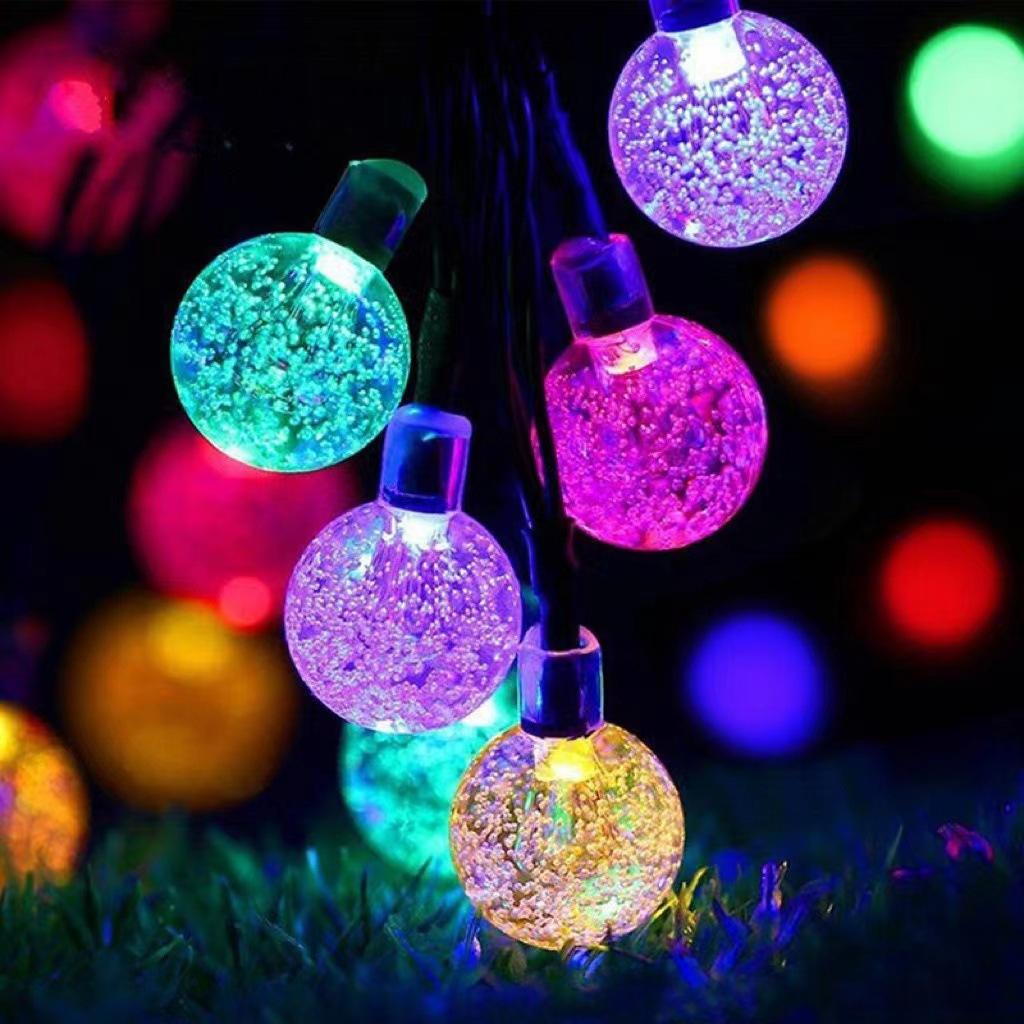 Chaîne de lumière Patio à LED de Noël