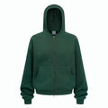Short and relaxed unisex cardigan jacket