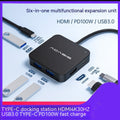 Station d'accueil Type-C vers HDMI Screen Projection Hub