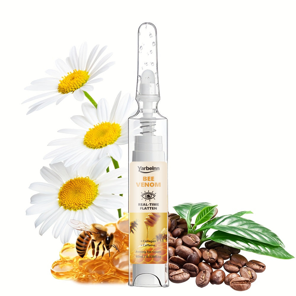 Crème pour les yeux d'abeille avec extrait de miel et collagène