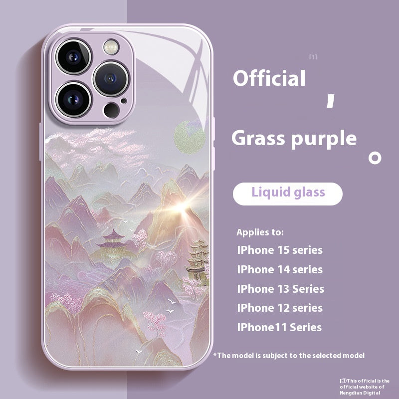 Boîtier téléphonique applicable Verre anti-goutte tout compris
