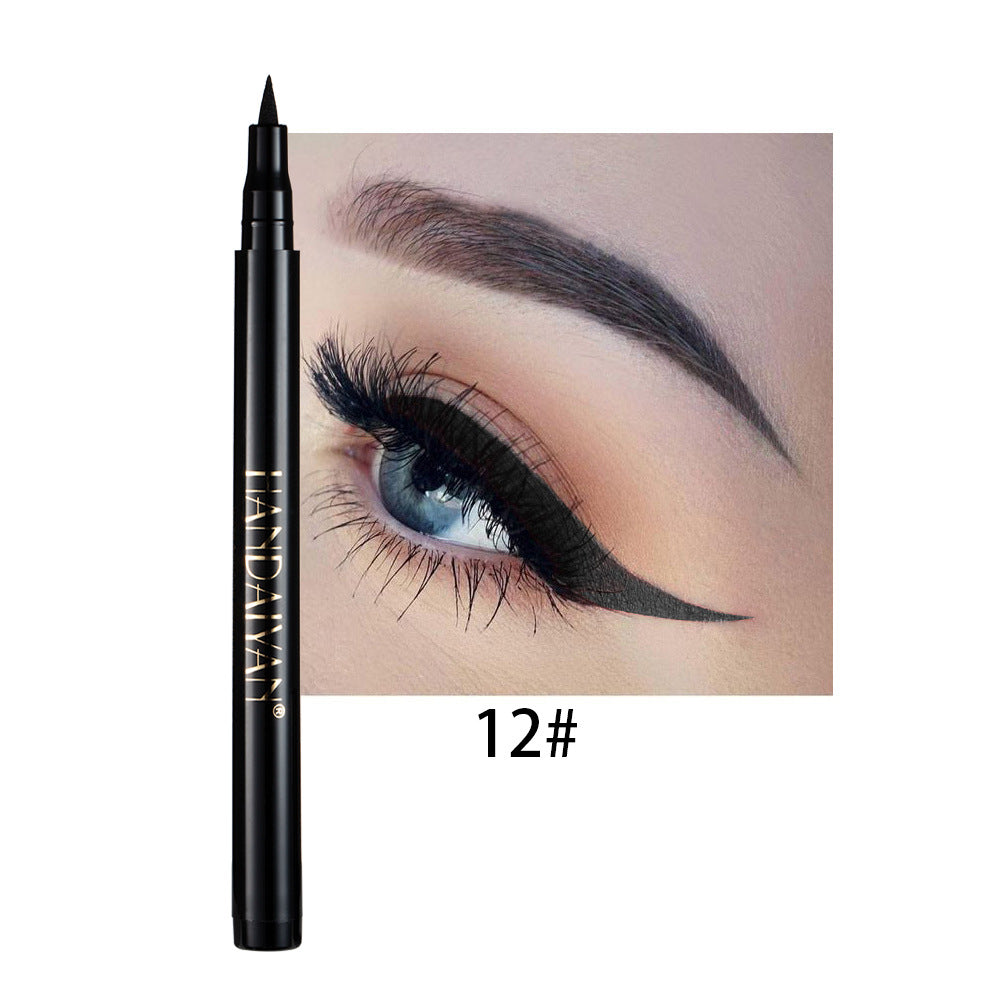 La peinture de couleur bricolage n'est pas facile à masquer Eyeliner mat