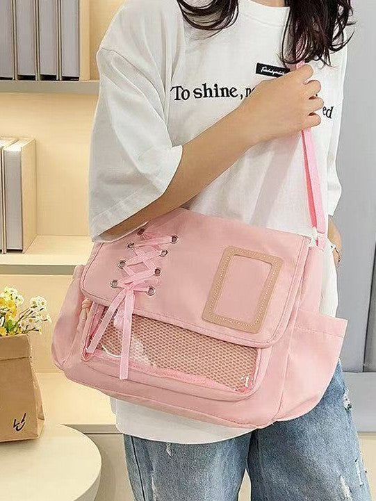 Insigne transparent de douleur d'origine Sac croisé à épaule unique