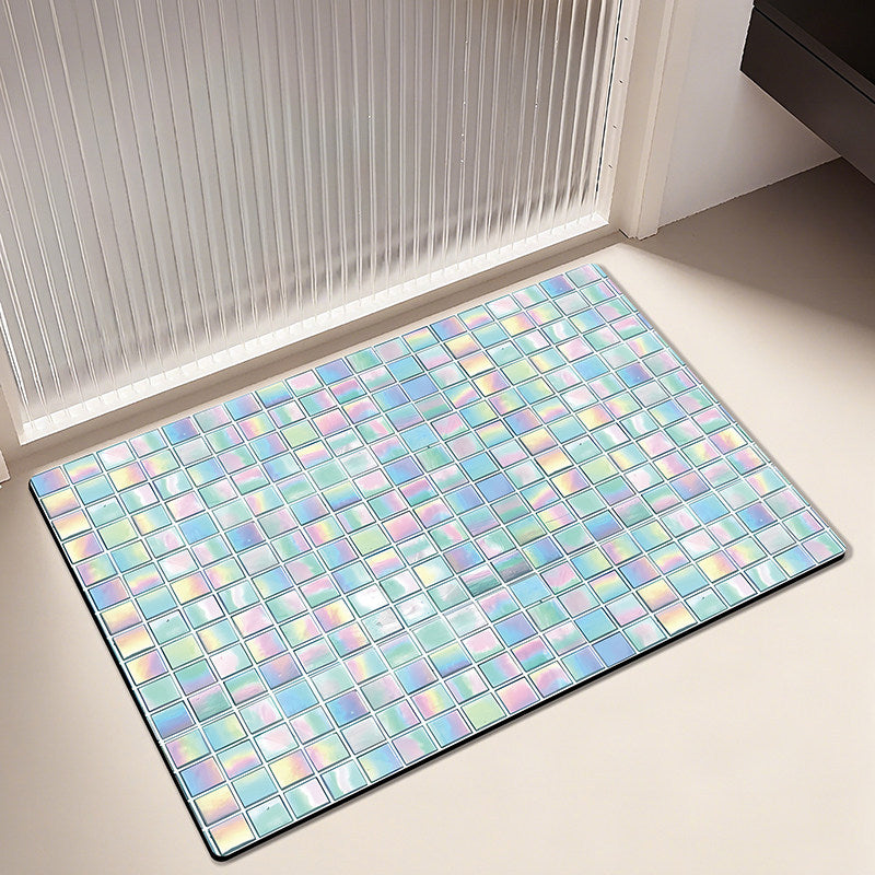 Tapis de porte à séchage rapide Dirt- et résistant aux rayures Tapis de pied Diatomées Terre tapis