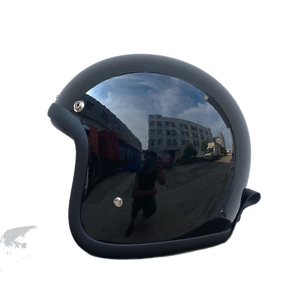 Casque homme et femme moto rétro FRP