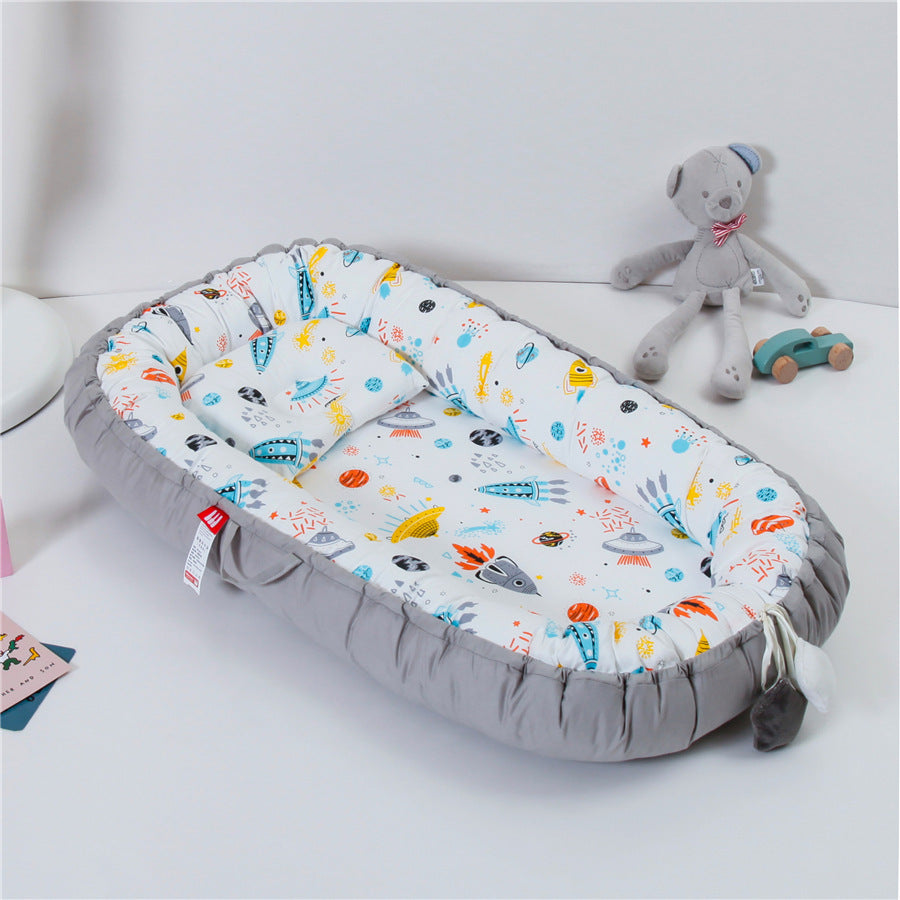 Changer Oreiller bébé Oreiller Voyage Lit bébé pliable Lavable