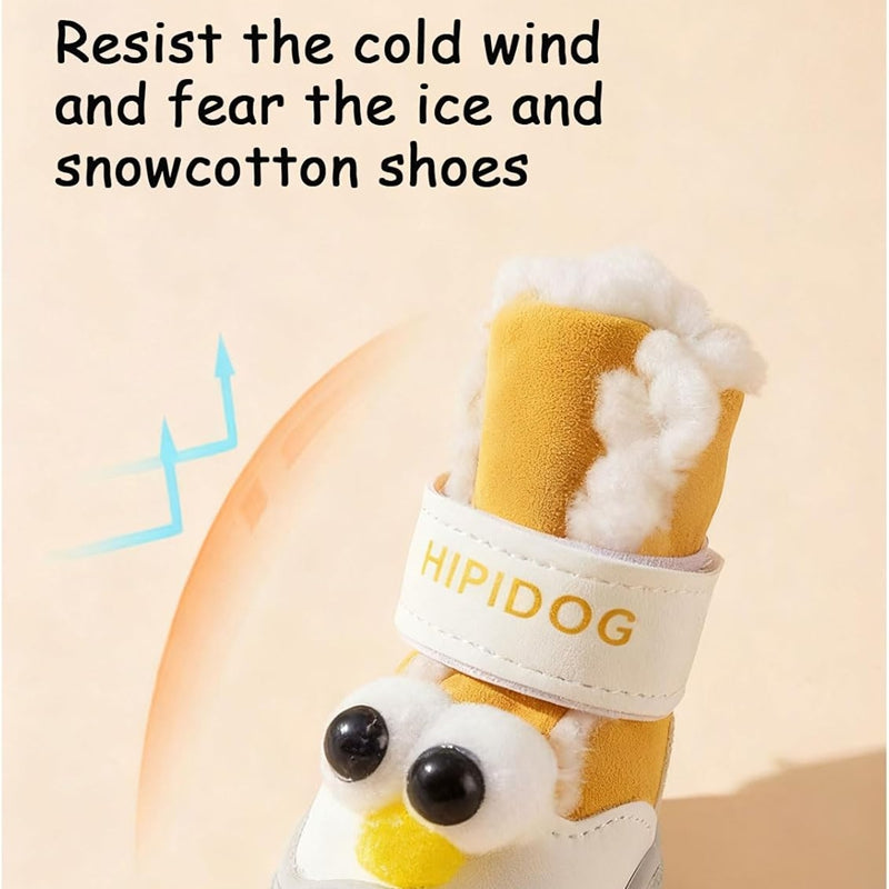 Chaussures d'automne et de chien d'hiver