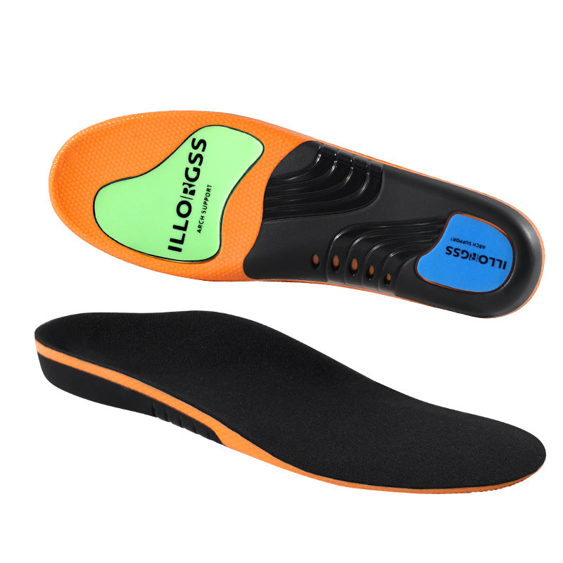 Haute-arche de soutien semelle de sport qui Wicks Away Sweat et contrôle Odor