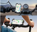 Enhanced outdoor cell phone navigation bracket