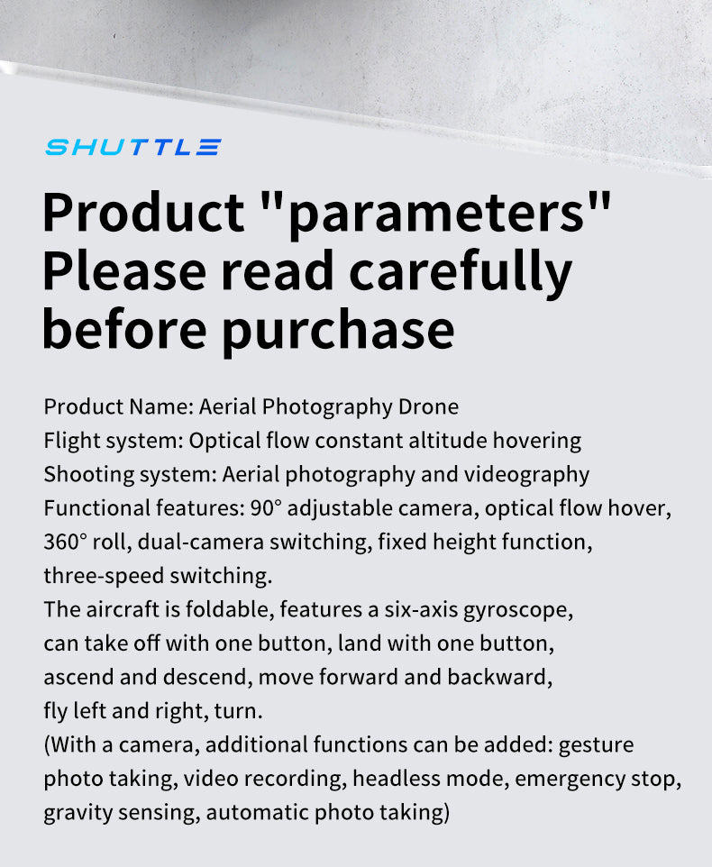 H31 - Caméra double - Brushless - Batterie simple