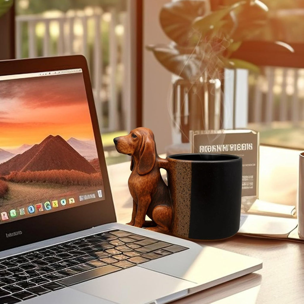 Mug 3D à la main Dachshund