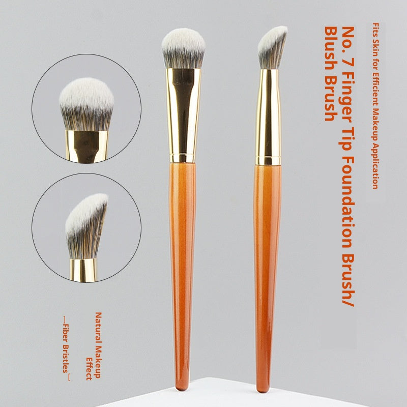 Brosse en forme de coeur Brosse en surbrillance Maquillage en forme de langue