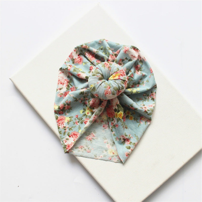 Chapeau Turban imprimé floral