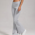 Pantalons occasionnels à taille réduite pour femmes