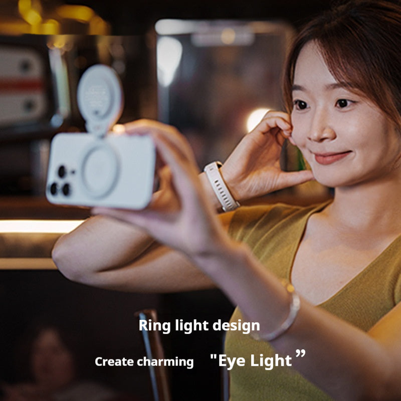 Lumière de remplissage pour téléphone portable portable magnétique