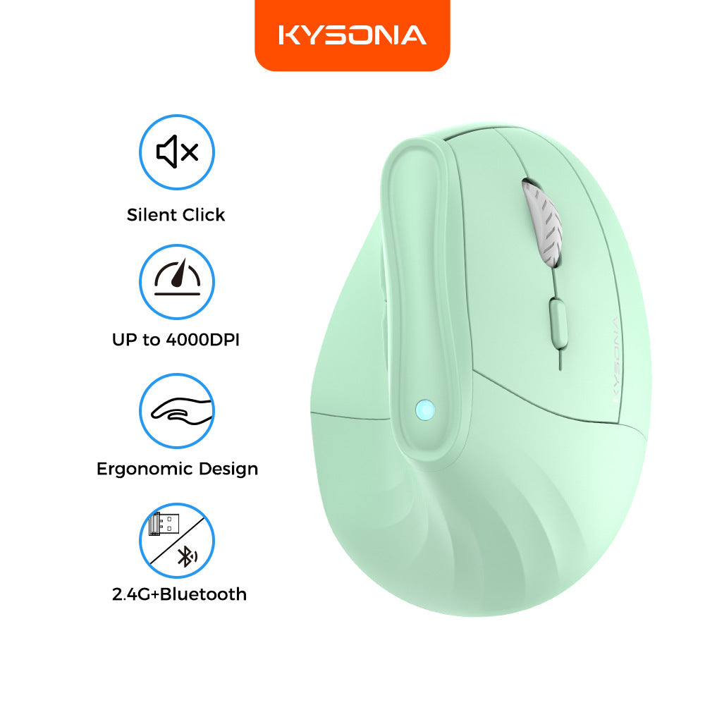 Souris ergonomique verticale sans fil soigneusement sélectionnée