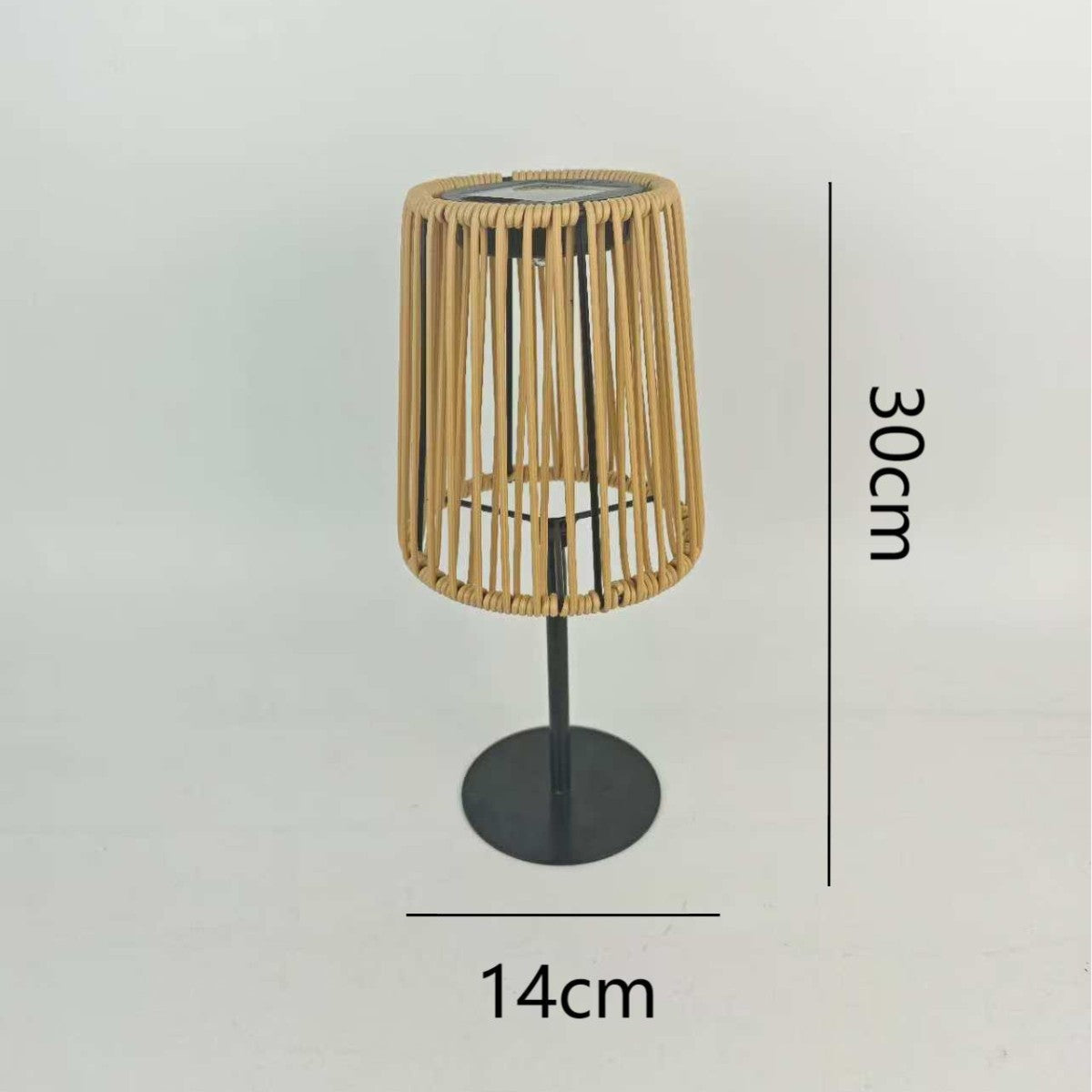 Lanterne de Rattan pour décoration de cour Et Ambiance