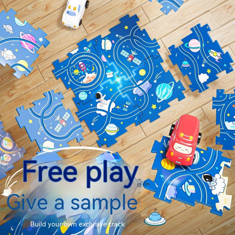 Jouets électriques assemblés de bricolage pour enfants
