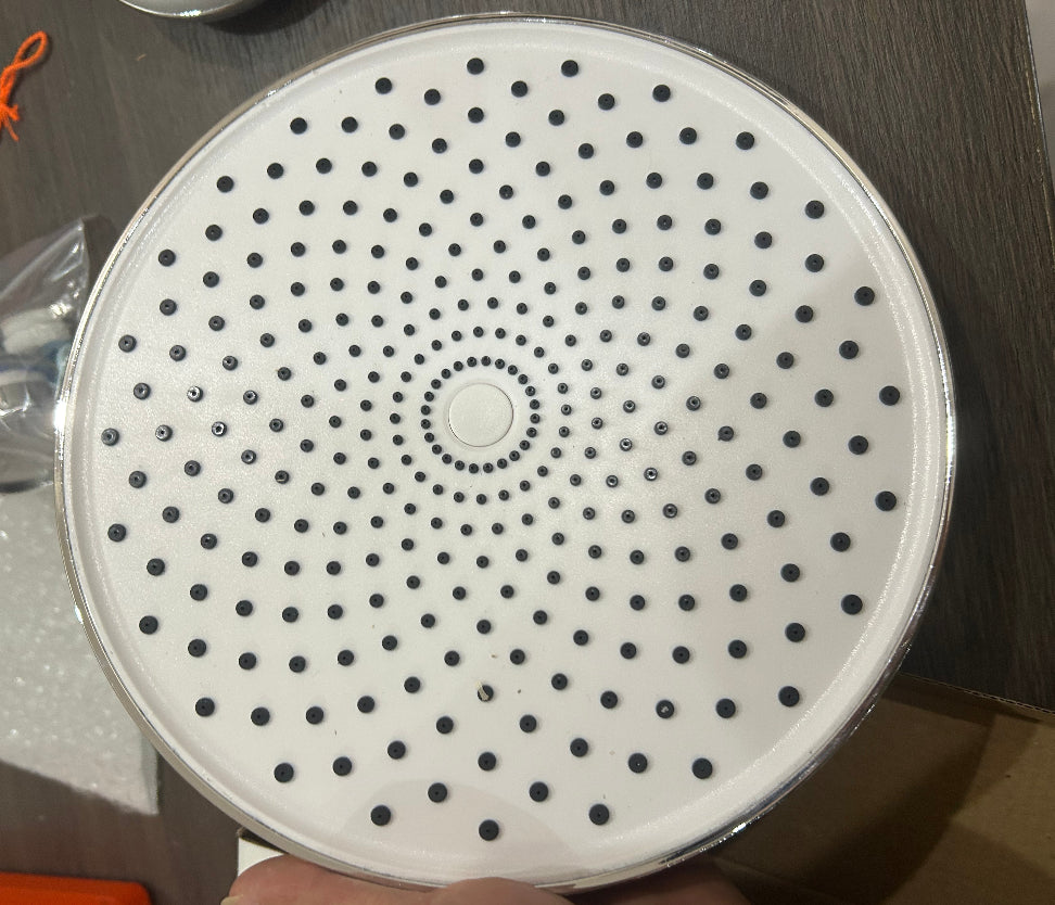 Grande prise arroseur haut pulvérisateur blanc panneau-ABS-1 pièce