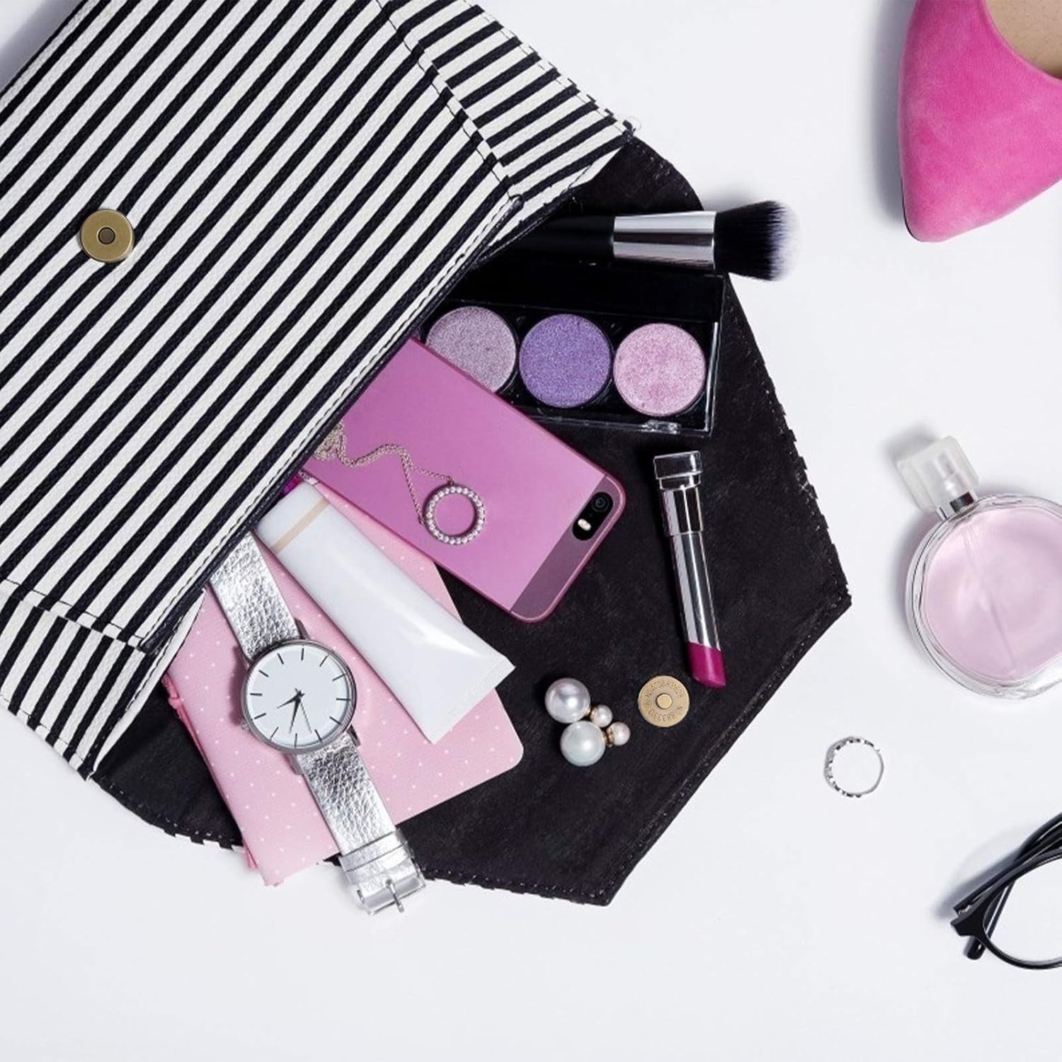 Ensemble d'accessoires de bricolage 64 pièces avec anneaux D