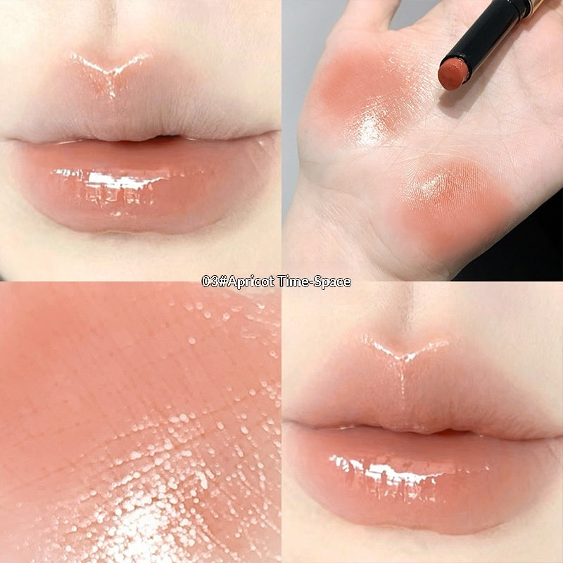 Light-holding Solid Lip Gloss for Girls Smooth Soft and Non-stick