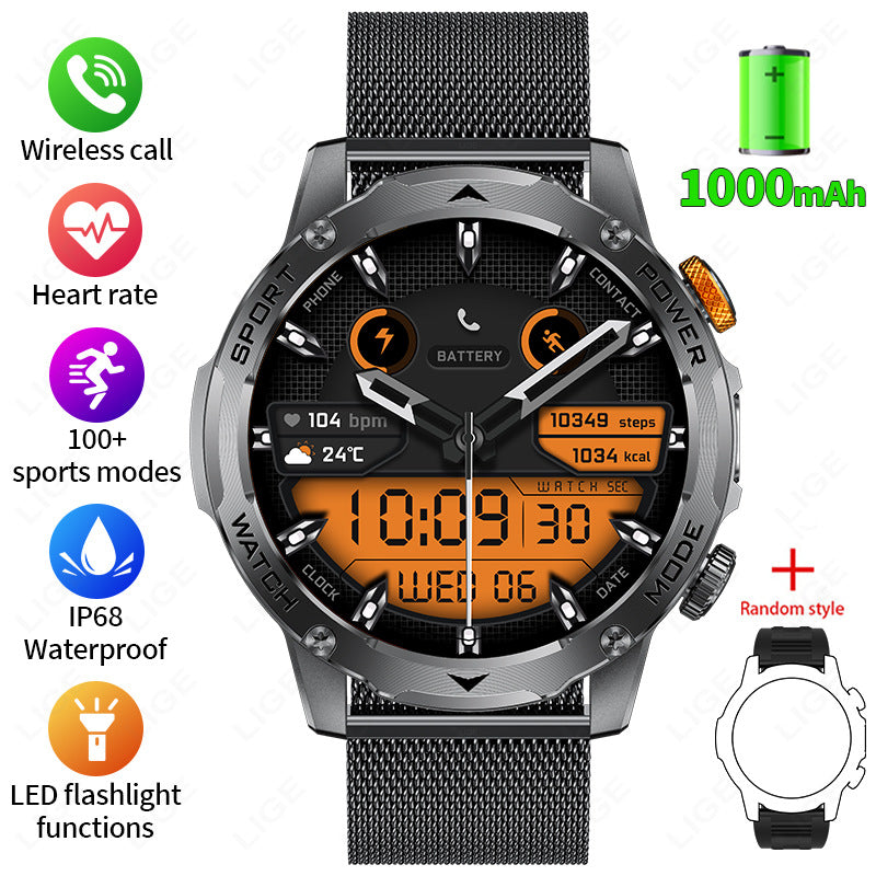 Montres de sport intelligentes étanches multifonctions