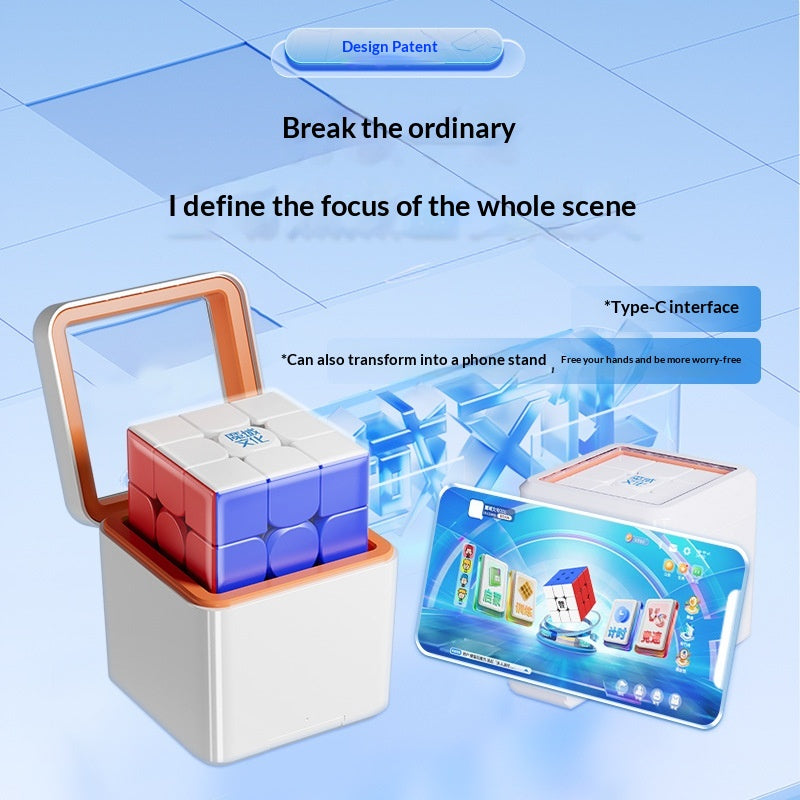 Positionnement Gyroscope Magnetic Core Compétition de combat intelligent Rubik's Cube