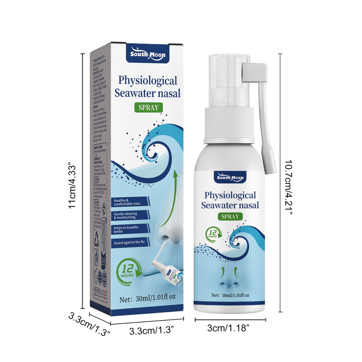 Spray de soin nasal 30ml Boîte
