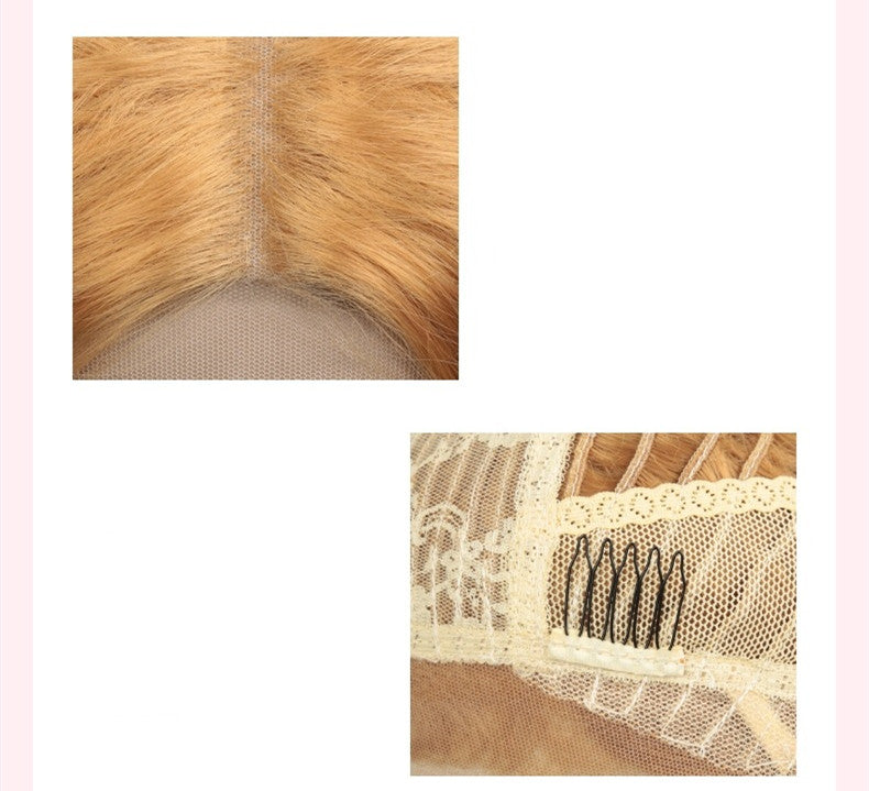 Fashion maïs Perm Curly Dentelle chimique Tête de fibre