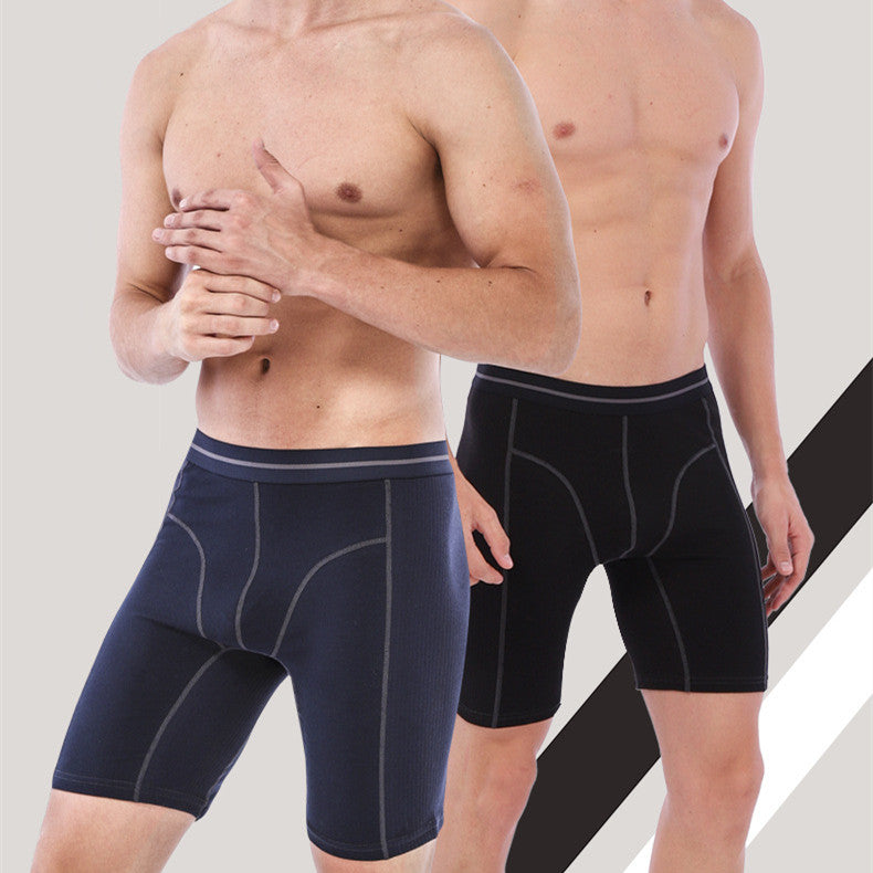 Slip de boxeur sport sport résistant à l'usure pour hommes en coton