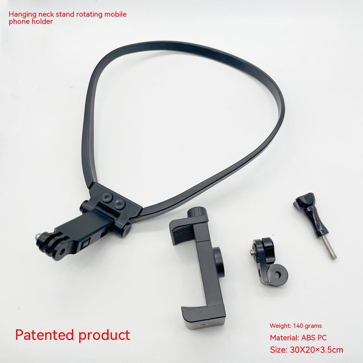 Halter Sports Camera Collar Mobile Phone Bracket 360 Camera Outdoor Luer Accessoires