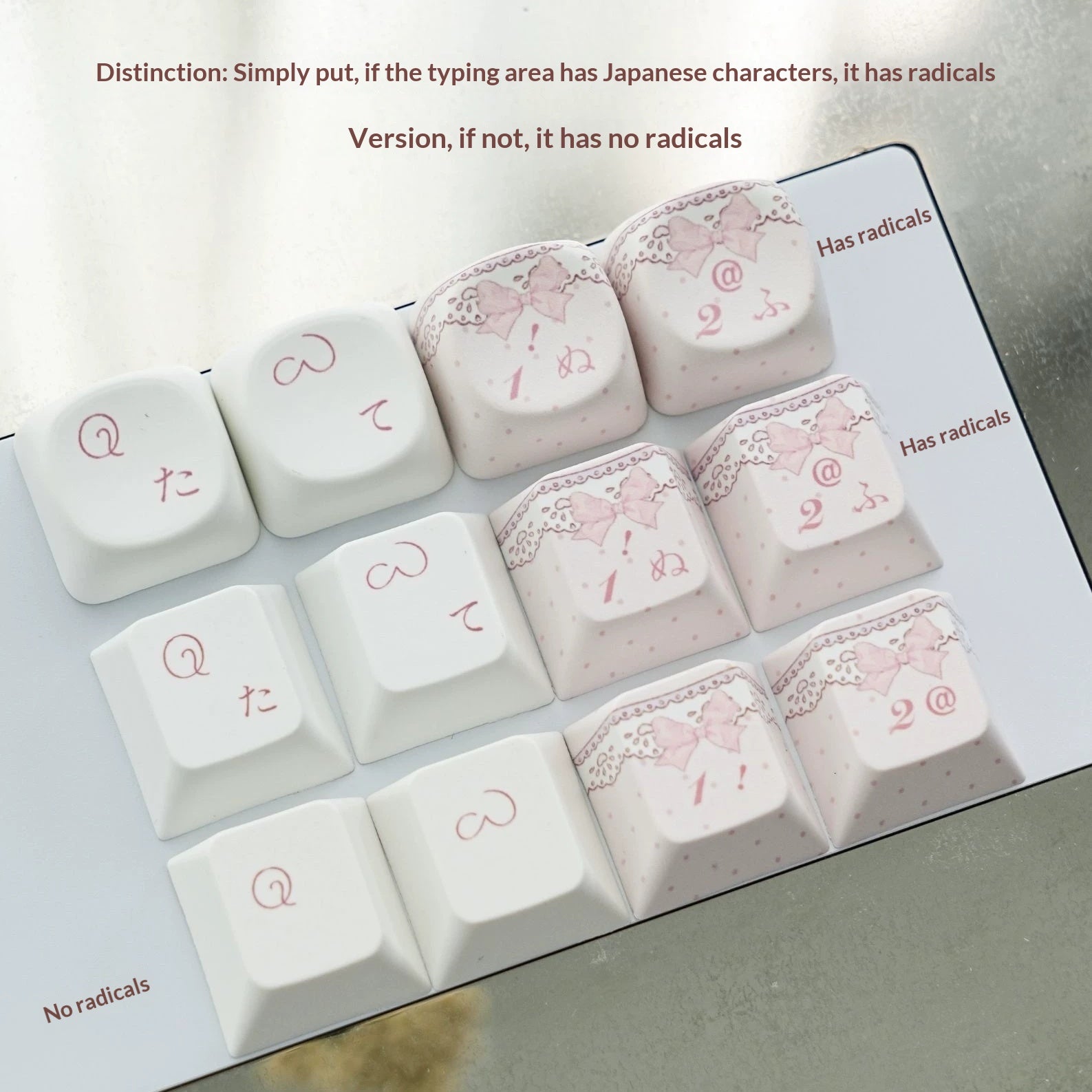 Poupée Dream Keycaps d'origine hauteur de l'usine matériel PBT