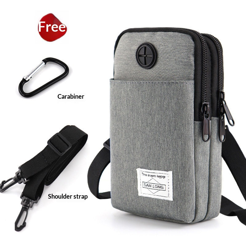 Oxford Cloth Waterproof Sport Outdoor Crossbody Phone Bag