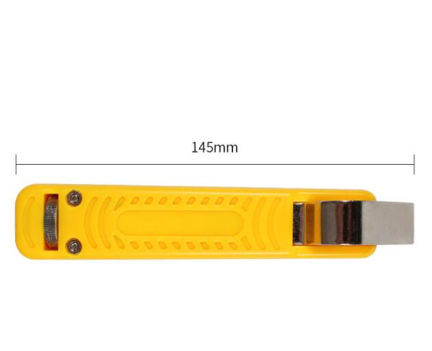 LY25-1 Ajustable Stripper de fil rond en PVC Electrician's Couteau