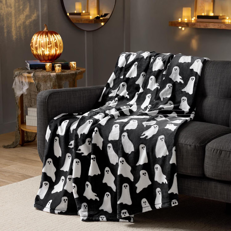 Couverture de lancer de salon Halloween 60 X 70 pouces