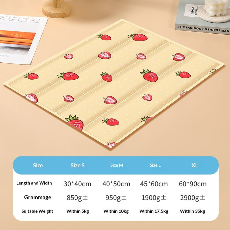 Coussin de gel de glace de refroidissement de chien