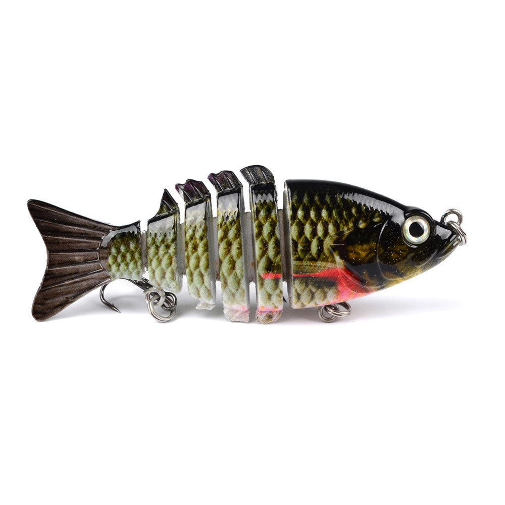 Luya Bait Bait Bionic en plastique 10.68g Luya Bait Knotty Fish Bait en plastique en gros