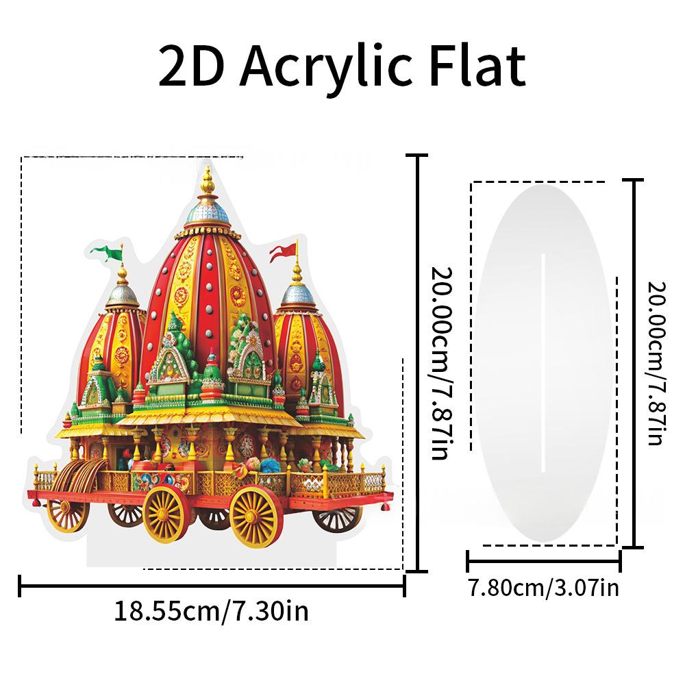 Ornement décoratif du jardin de Noël