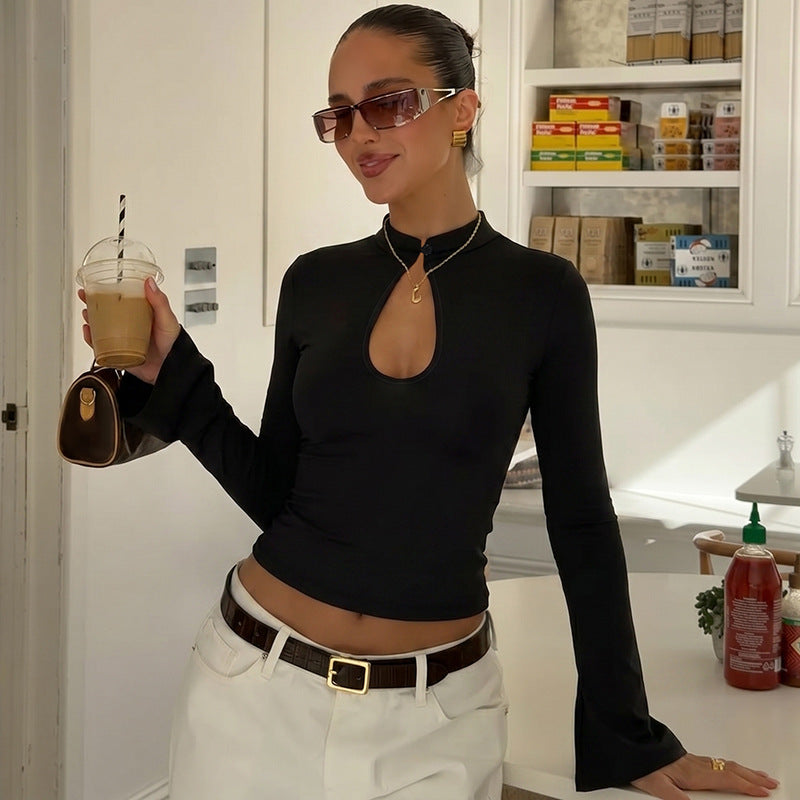 Women's French Style Long Sleeve Top