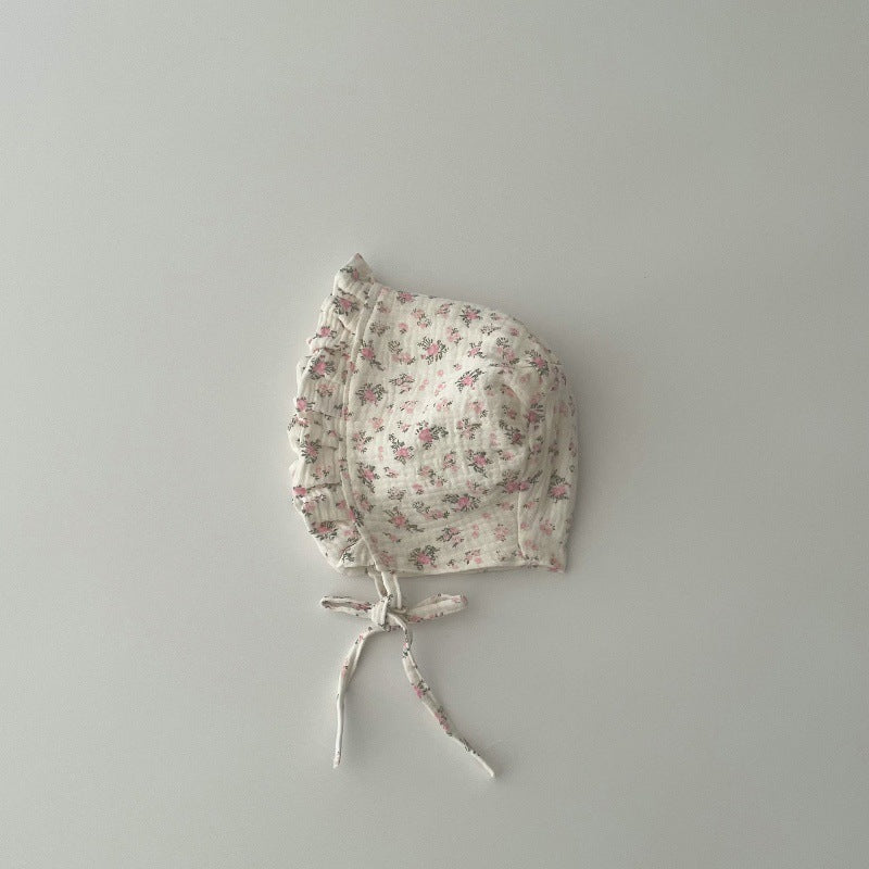 Chapeau Floral Pleine Lune Fashionable Bébé