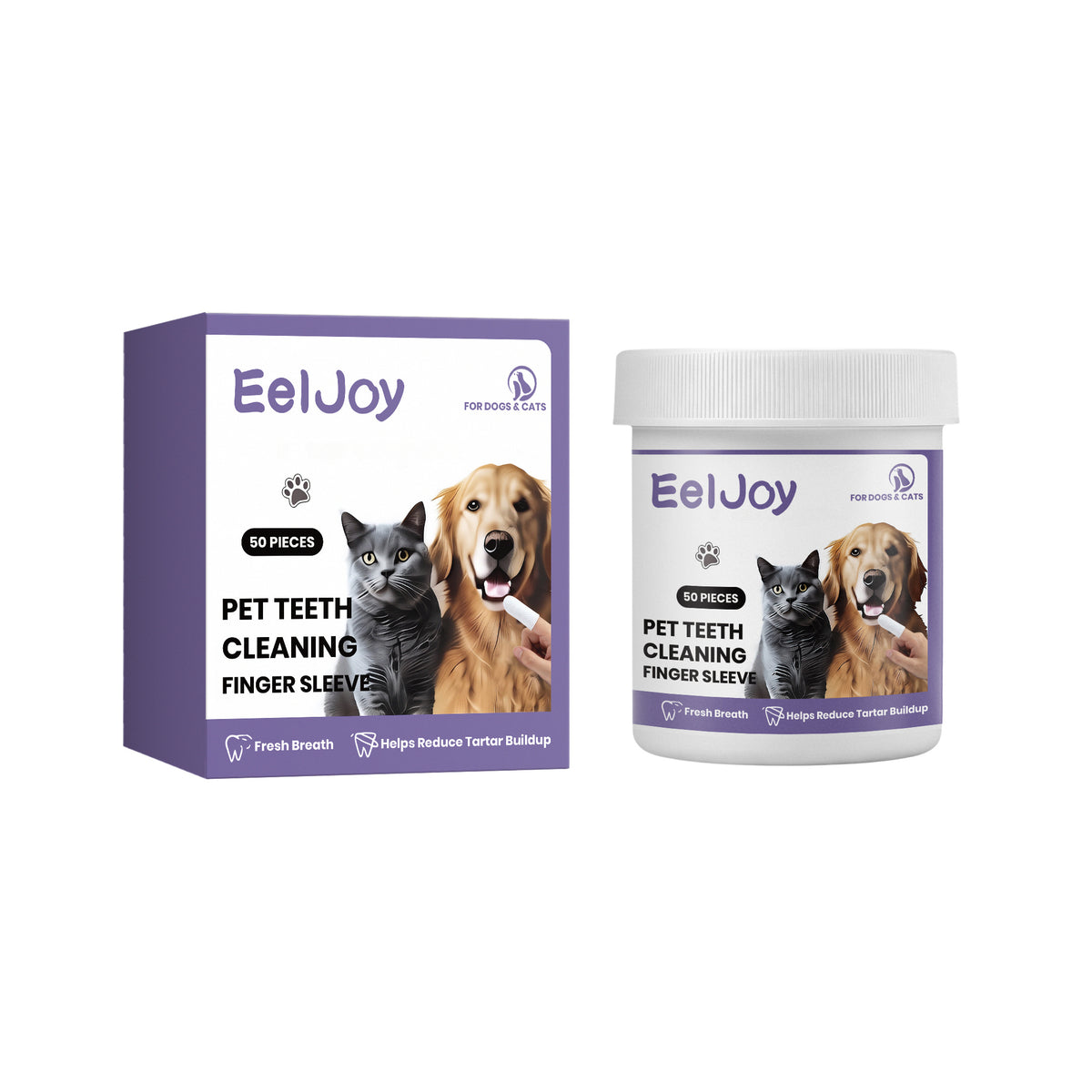 Animal Teeth Cleaning Finger Sleeve