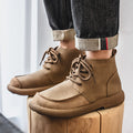Bottes de travail pour hommes de mode rétro plus grande taille