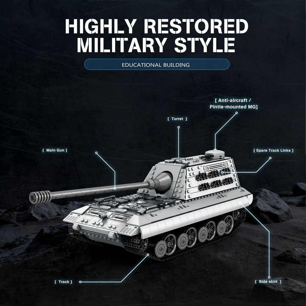 Reobrix E100 World of Tanks Puzzle Toy