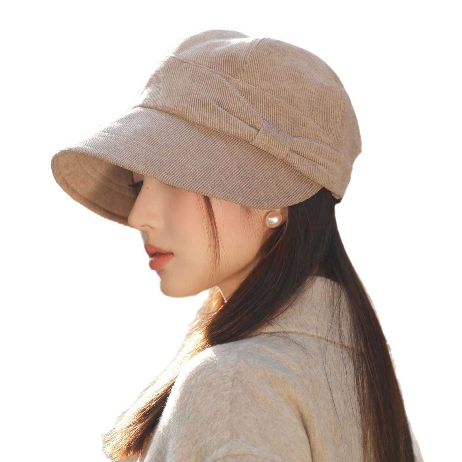 Chapeau polyvalent élégant style coréen et chaud