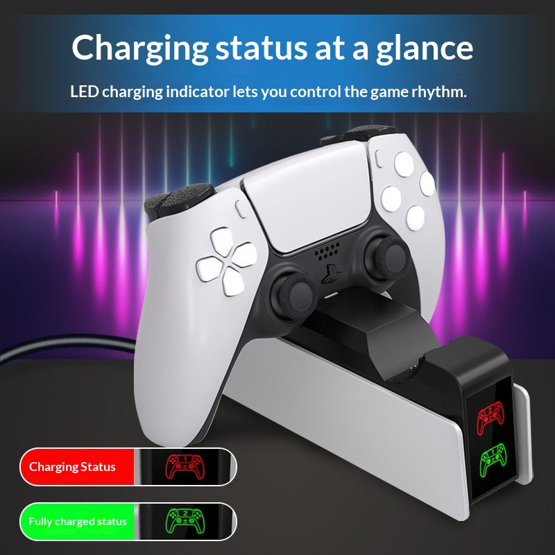 Dual gaming controller charge dock