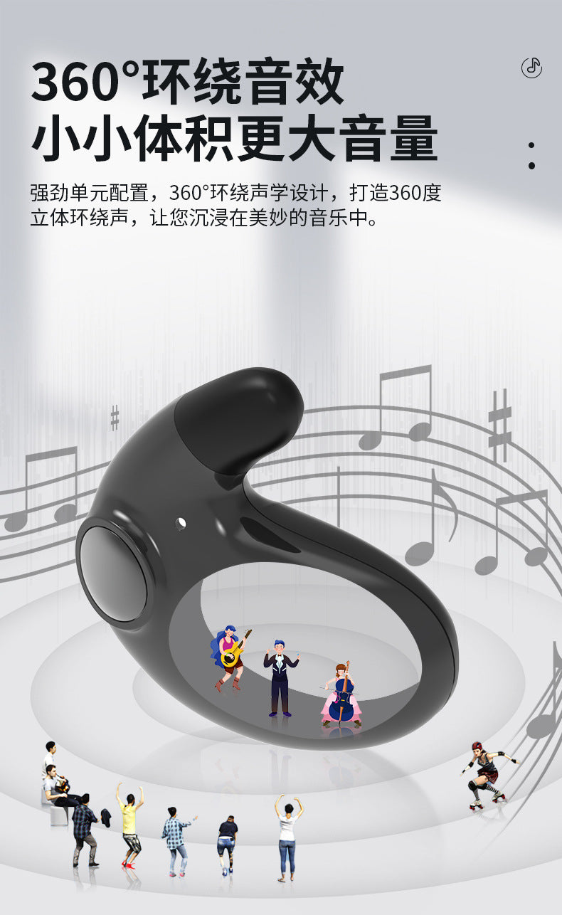 Double casque Bluetooth de sommeil stéréo sans fil